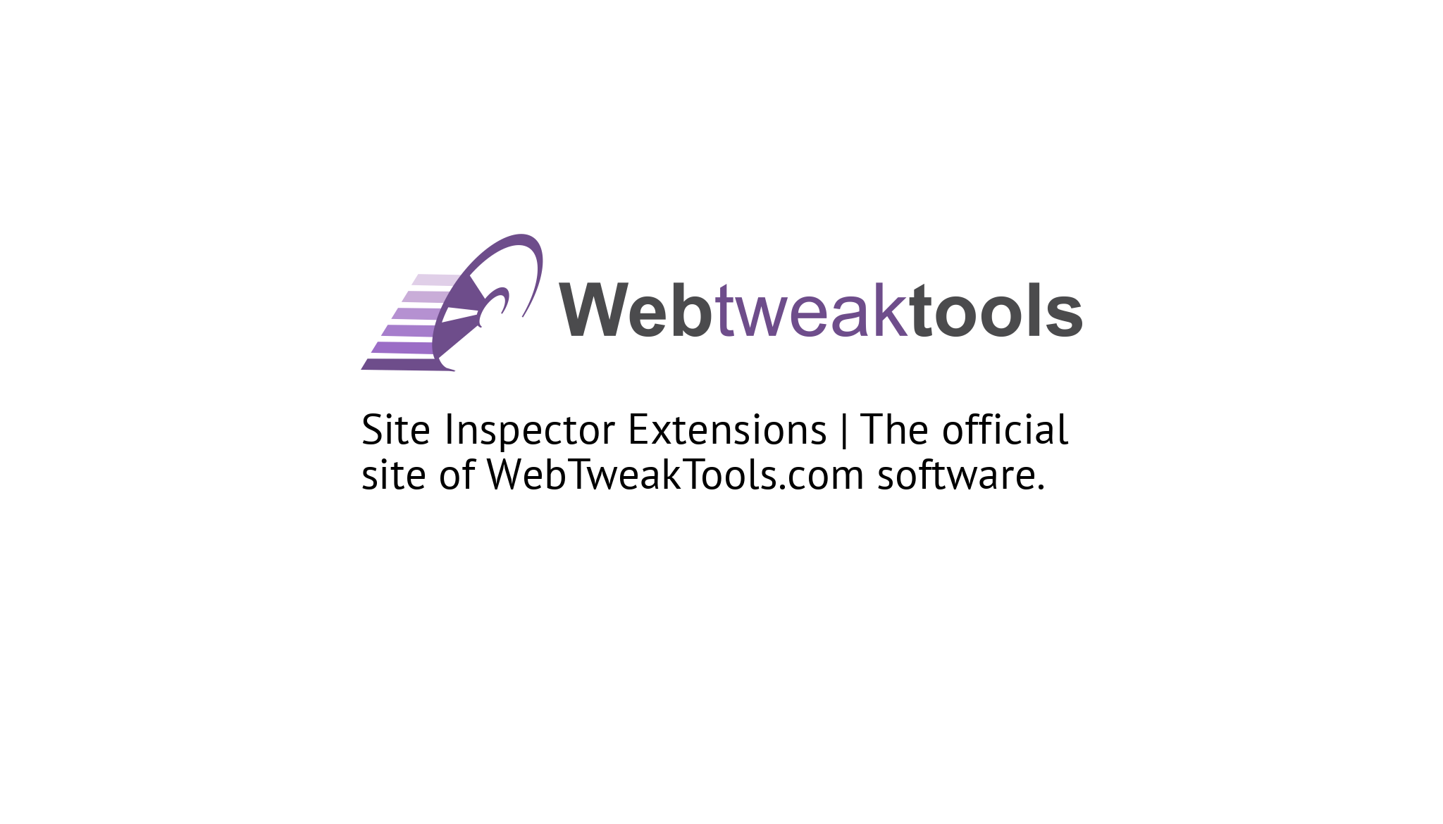 Site Inspector Extensions Online Manual